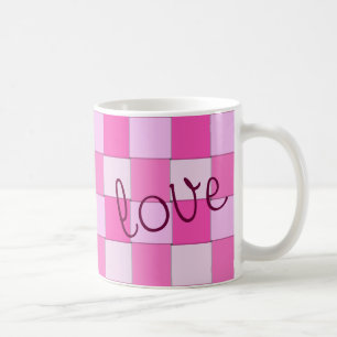 Another Woven Day Pink with Love Coffee Mug