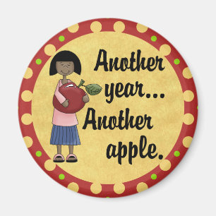 Another Year, Another Apple Teacher Magnet