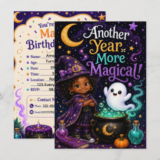 Another Year More Magical Invitation