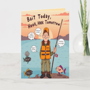 Another Year of Great Catches Birthday Card