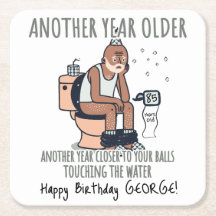 "Another year older", 75 Funny birthday gift