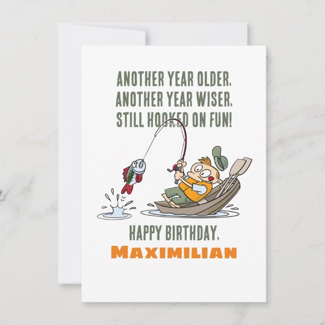 Another Year Older Wiser Still Hooked on Fun (Front)