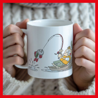 Another Year Older Wiser Still Hooked on Fun Coffee Mug