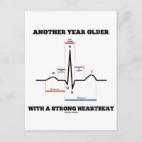 Another Year Older With A Strong Heartbeat ECG/EKG