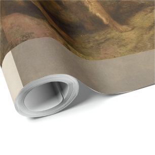 Ansdell Winter Shooting Hares and Ptarmigan Wrapping Paper