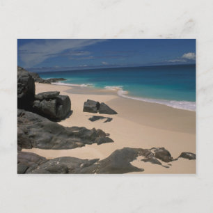 Anse bamboo; Fregate Island; Seychelles Postcard