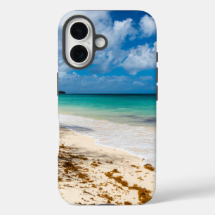 Anse Canot beach on Marie-Galante iPhone 16 Case