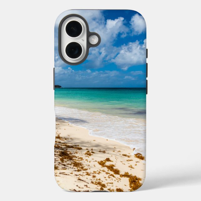 Anse Canot beach on Marie-Galante Case-Mate iPhone Case (Back)