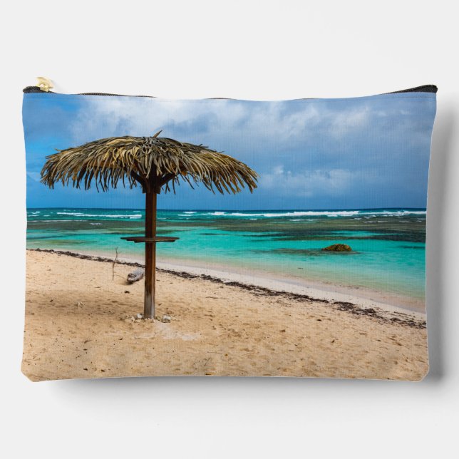 Anse des Rochers beach Accessory Pouch (Front)