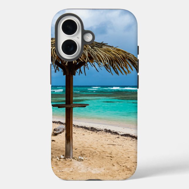 Anse des Rochers beach Case-Mate iPhone Case (Back)