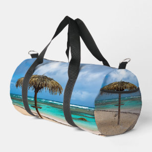 Anse des Rochers beach Duffle Bag