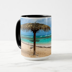 Anse des Rochers beach Mug
