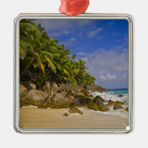 Anse Victorin Beach 4 Metal Tree Decoration