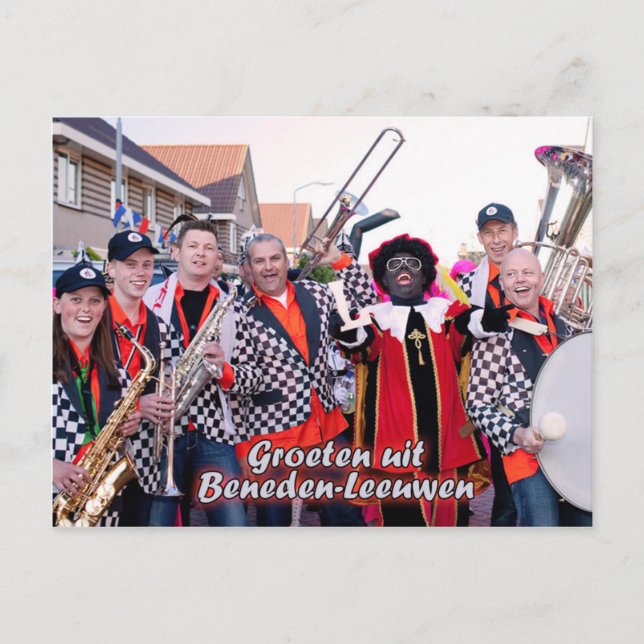 Ansichtkaart Piet van Vliet Postcard (Front)