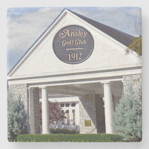 Ansley Golf Club, Atlanta Landmark Marble Coasters