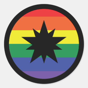 Ansteorra Pride Classic Round Sticker