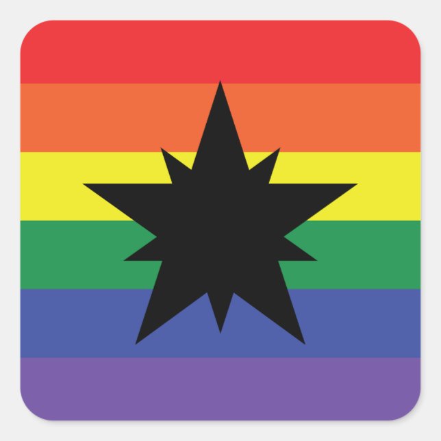 Ansteorra Pride Square Sticker (Front)