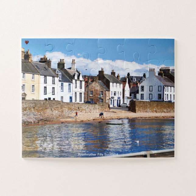 Ansthruther Fife Scotland Jigsaw Puzzle (Horizontal)