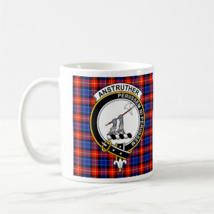 Anstruther Clan Badge Coffee Mug - Size 11oz