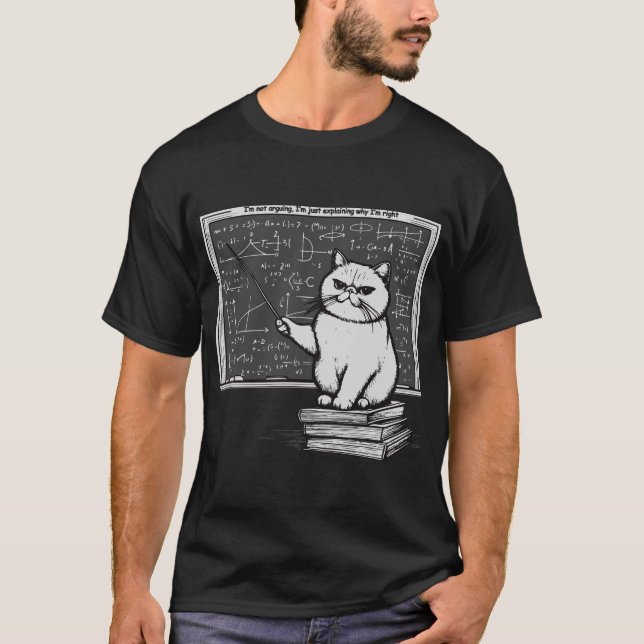 answer cat T-Shirt (Front)
