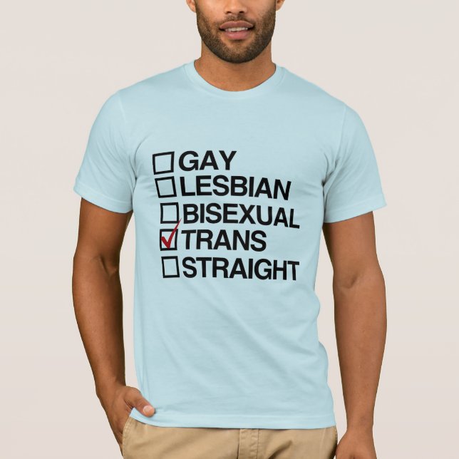 ANSWER TRANSEXUAL -.png T-Shirt (Front)