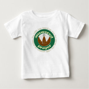 Answered Prayer Christian baby t-shirt