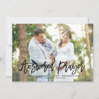 Answered Prayer Script Pregnancy Announcement II