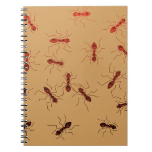Ant antics. notebook