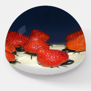 ANT ATTACK! Strawberry Cake HELP! ~ UNUSUAL Paperweight