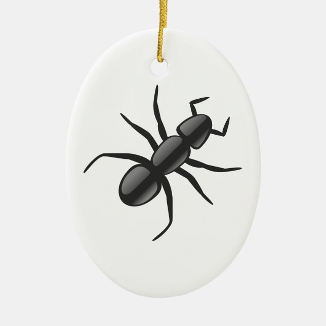 Ant Ceramic Tree Decoration (Front)