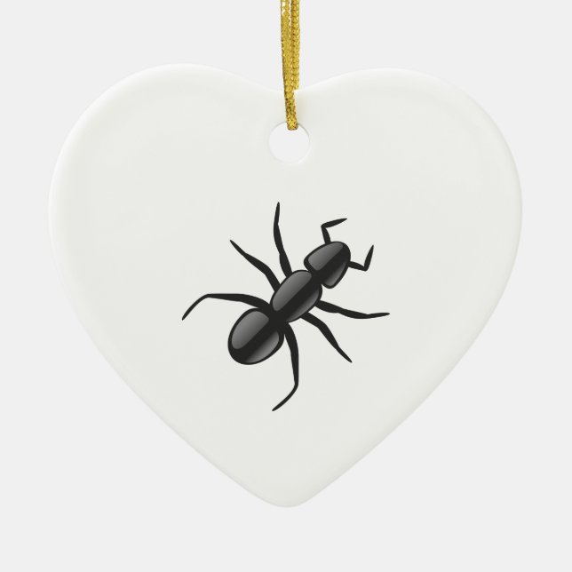 Ant Ceramic Tree Decoration (Front)