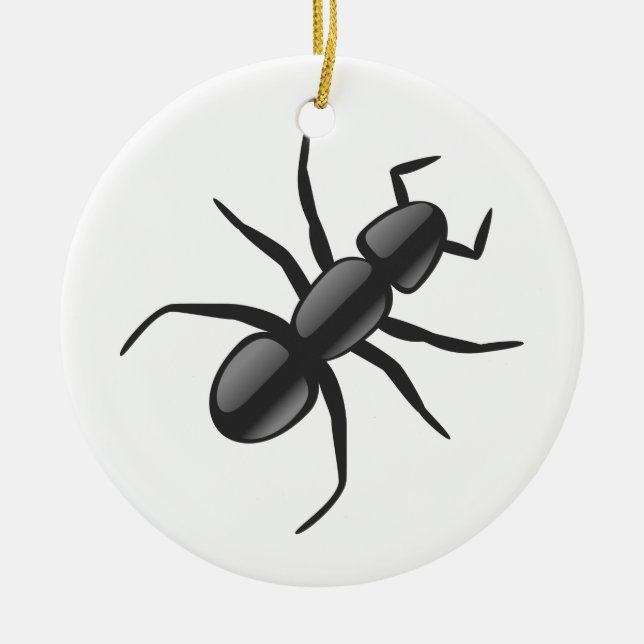 Ant Ceramic Tree Decoration (Front)
