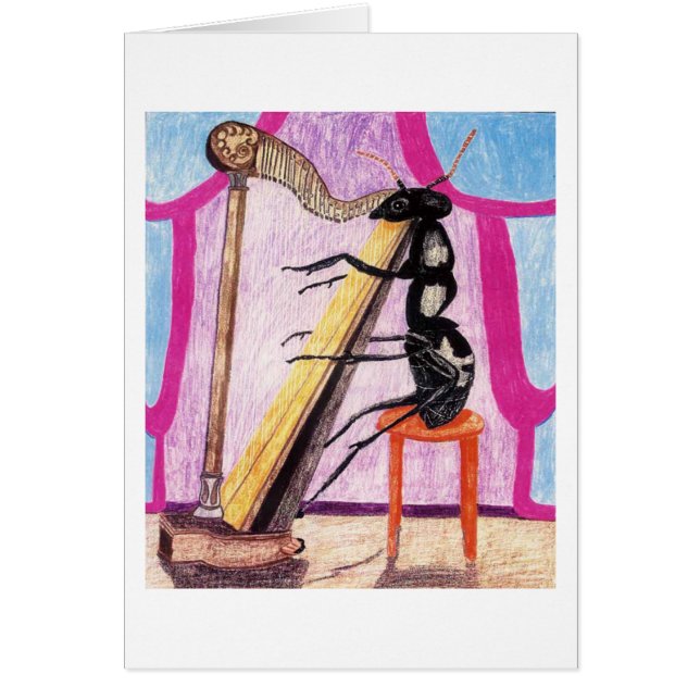 Ant Daphne Plays The Harp (Front)