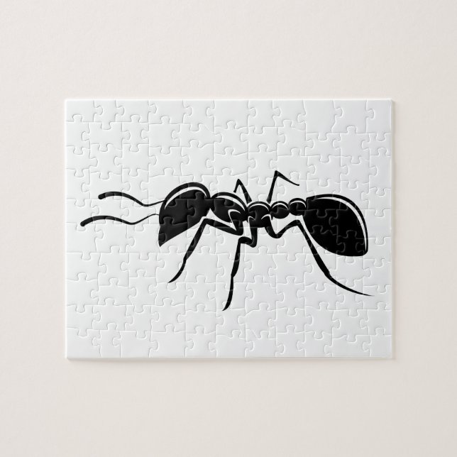 Ant drawing insect jigsaw puzzle (Horizontal)