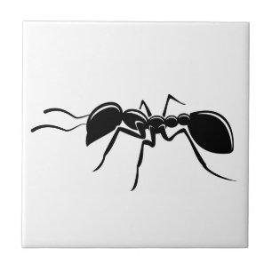 Ant drawing insect tile