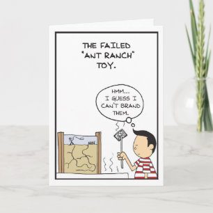 Ant Farm Birthday Card