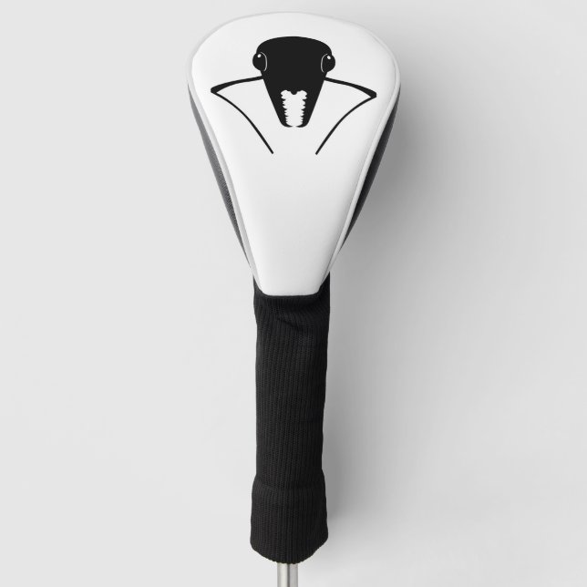 Ant head silhouette golf head cover (Front)