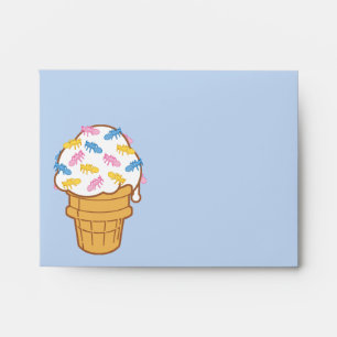 Ant Ice Cream A2 Envelopes