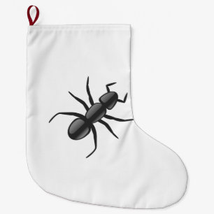 Ant Large Christmas Stocking