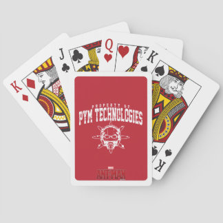Ant-Man Property of PYM Technologies Playing Cards