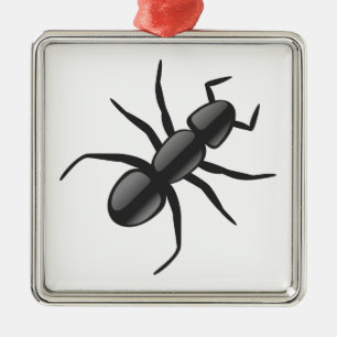 Ant Metal Tree Decoration