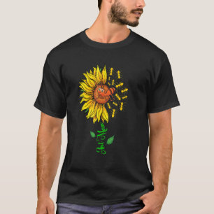 Ant Mom Cute Sunflower Ants Insect Lover Mother's T-Shirt