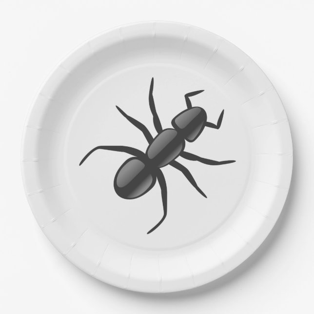 Ant Paper Plate (Front)
