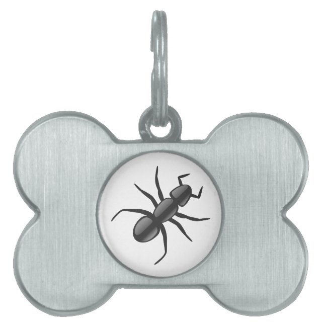 Ant Pet Name Tag (Front)