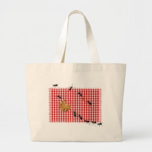 Ant Picnic Large Tote Bag