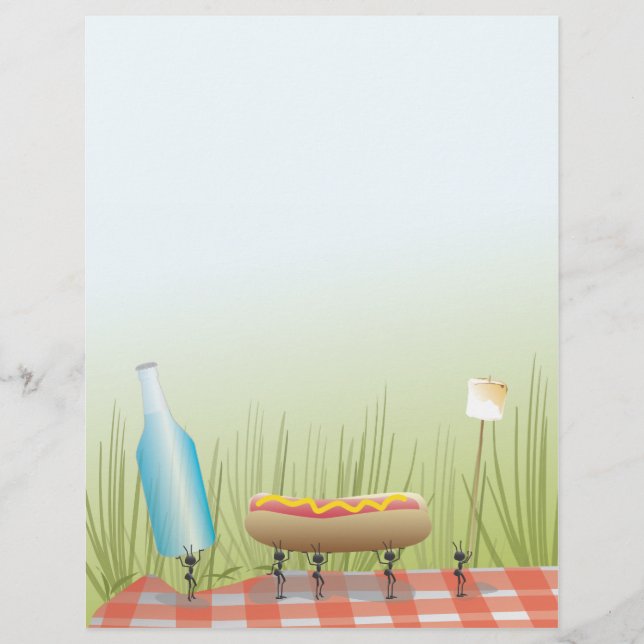 Ant Picnic Letterhead (Front)