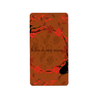 ant, positive affirmation, inspiring phrase label