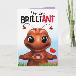Ant Pun Sign Language Birthday Card