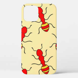 Ant seamless pattern vintageant, abstract, animal, iPhone 12 case