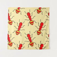 Ant seamless pattern vintageant, abstract, animal,